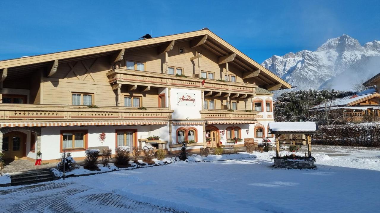 Ferienwohnung Almkoenig Maria Alm am Steinernen Meer Exterior foto